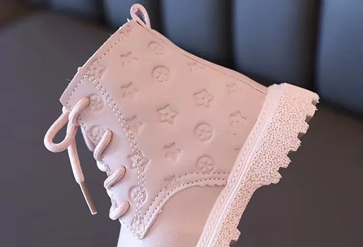 Kids Hiking Ankle Boots - Lace Up Outdoor Boots for Boys & Girls | AURORE LUXURE - Plush Fashion Hub