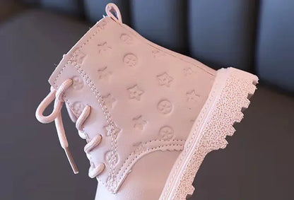 Kids Hiking Ankle Boots - Lace Up Outdoor Boots for Boys & Girls | AURORE LUXURE - Plush Fashion Hub