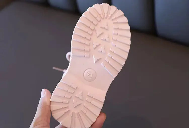 Kids Hiking Ankle Boots - Lace Up Outdoor Boots for Boys & Girls | AURORE LUXURE - Plush Fashion Hub