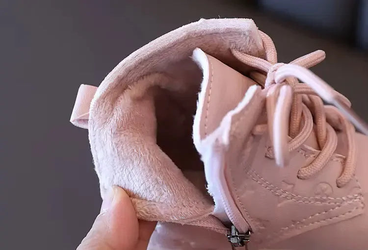 Kids Hiking Ankle Boots - Lace Up Outdoor Boots for Boys & Girls | AURORE LUXURE - Plush Fashion Hub