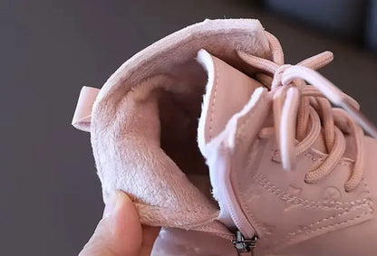 Kids Hiking Ankle Boots - Lace Up Outdoor Boots for Boys & Girls | AURORE LUXURE - Plush Fashion Hub