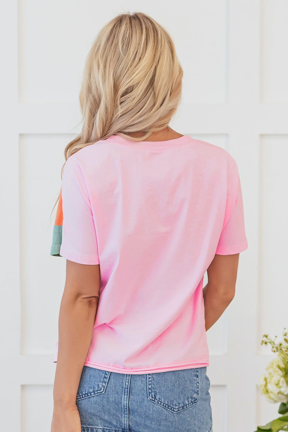 Sylvie Seamed Crewneck Top-1