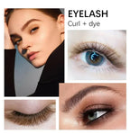 Lightweight dyed eyelash set by Plush Fashion Hub featuring natural style soft synthetic false lashes for a feminine look.