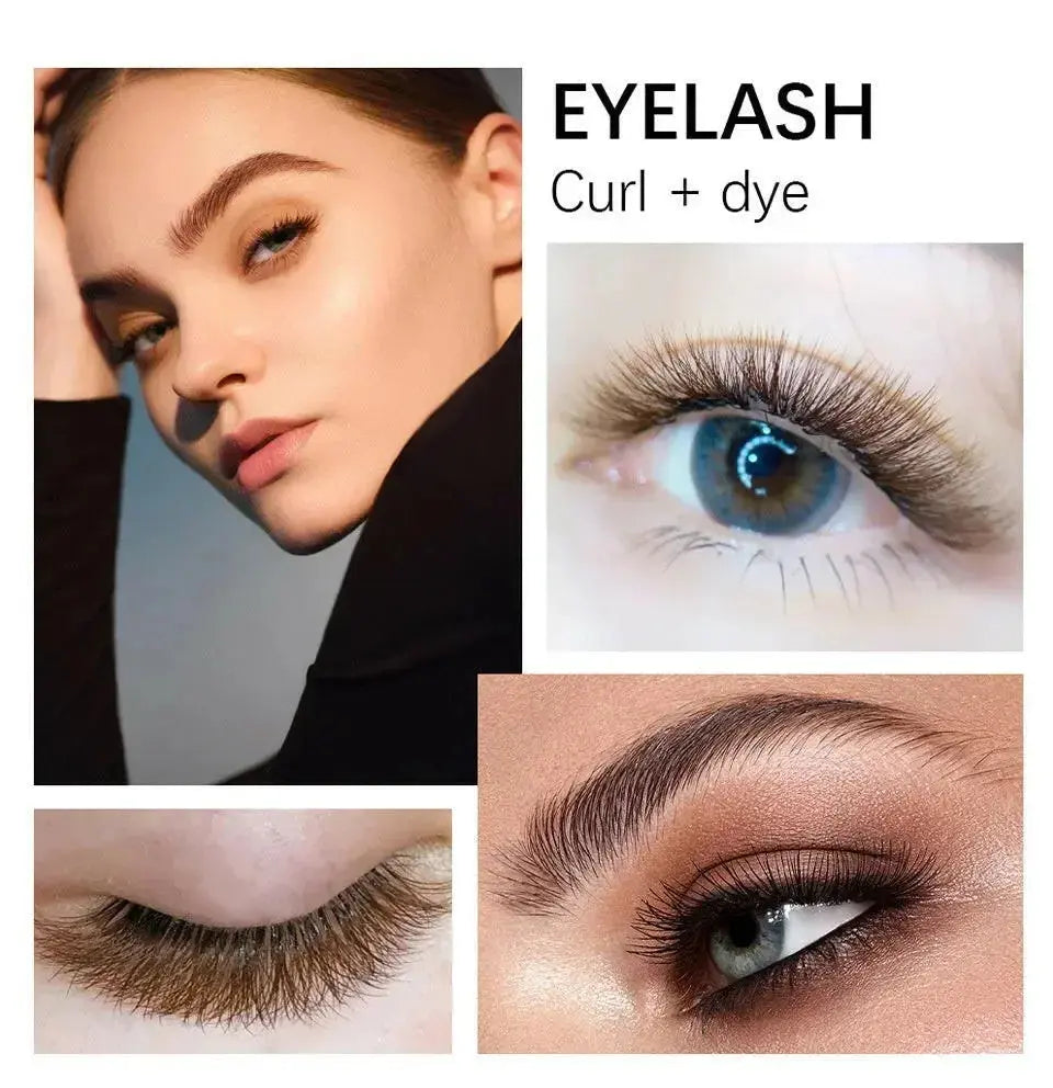 Lightweight dyed eyelash set by Plush Fashion Hub featuring natural style soft synthetic false lashes for a feminine look.