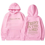 Women's long sleeve sports hoodie with letter print by Plush Fashion Hub, featuring a comfortable and casual sweater design.