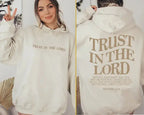 Women's long sleeve sports hoodie with letter print from Plush Fashion Hub, soft sweater perfect for casual wear.