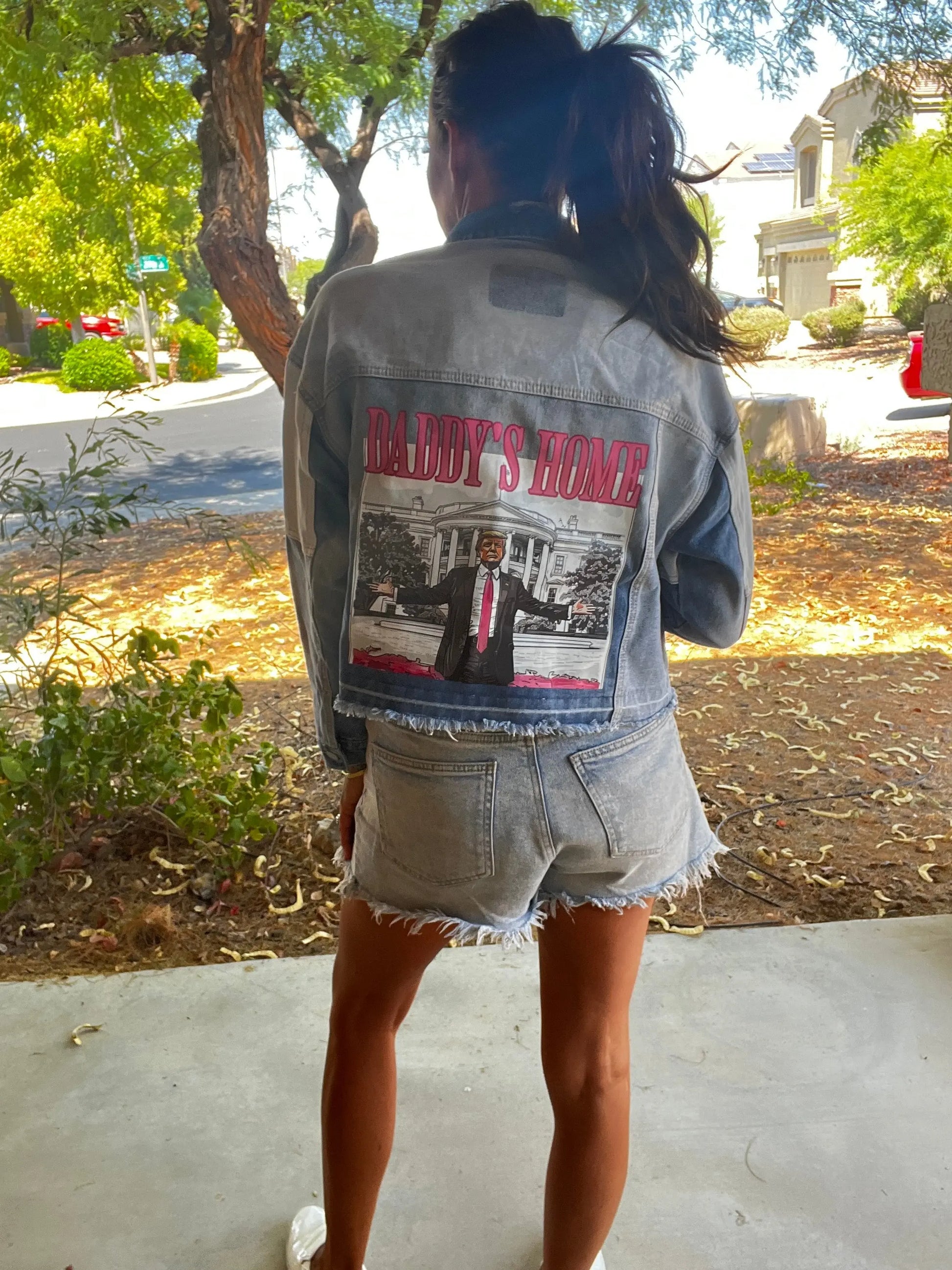 Limited Edition Trump Jean Jackets Pretty Little Patriot