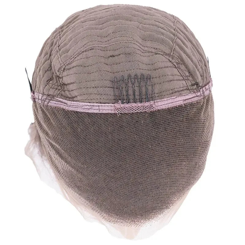 Loose Wave 13x4 Transparent Lace Front Human Hair Wig - Plush Fashion Hub