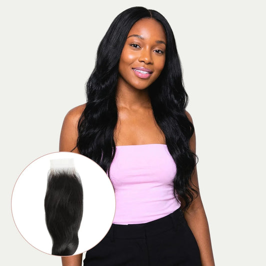 Loose Wave 2x6 HD Lace Human Hair Closure - Plush Fashion Hub