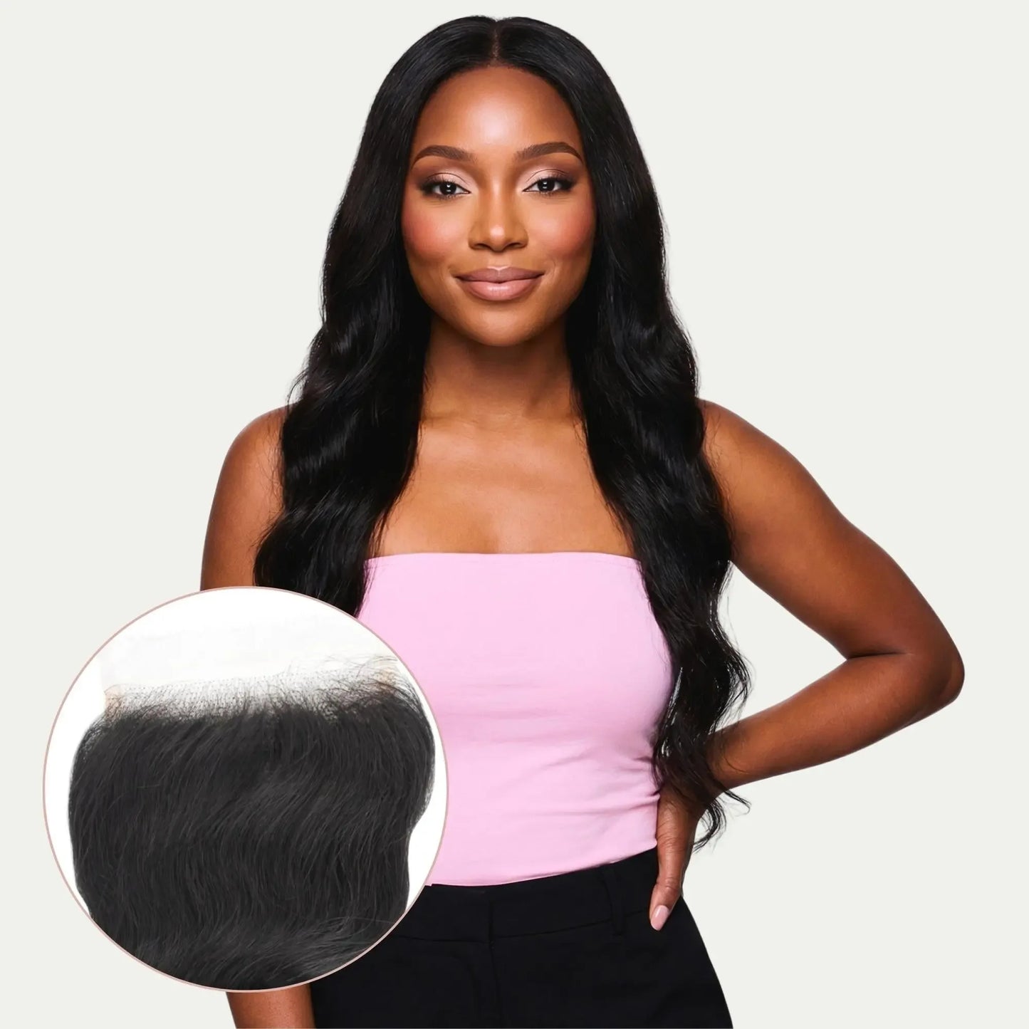 Loose Wave 5x5 HD Lace Human Hair Closure - Plush Fashion Hub