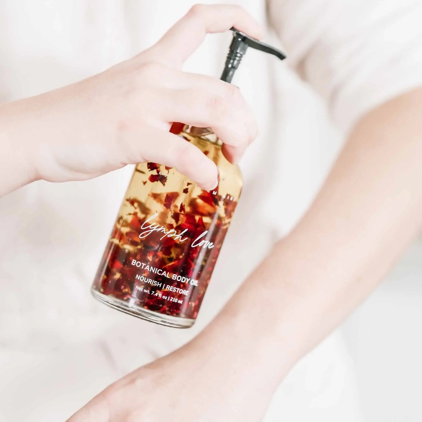 Lymph Love Natural Body Oil - Best for Lymphatic Massages - Plush Fashion Hub