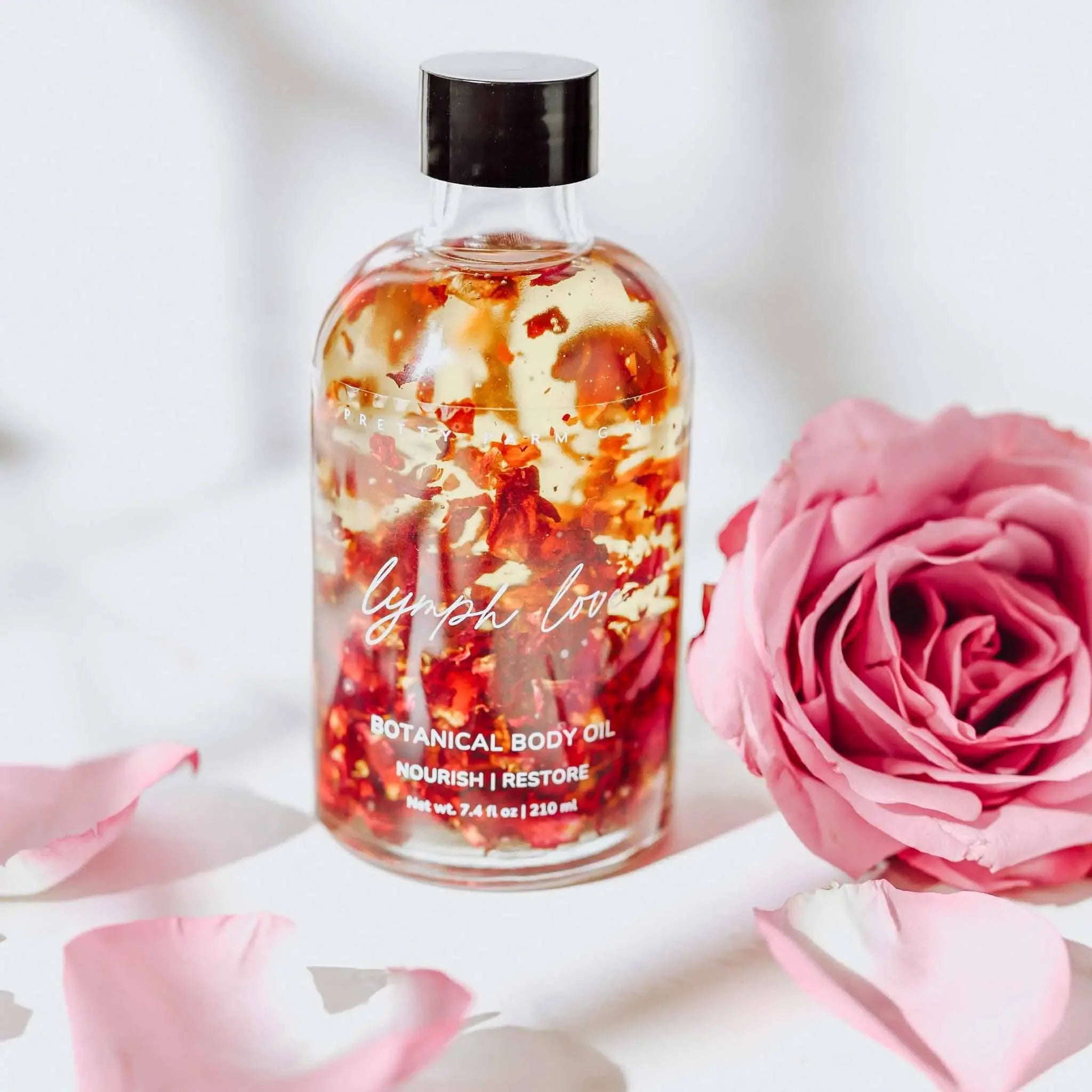 Lymph Love Natural Body Oil - Best for Lymphatic Massages - Plush Fashion Hub