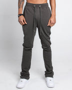 M5690-AJSKP MULTI-COLOR STACKED SWEATPANTS - Plush Fashion Hub