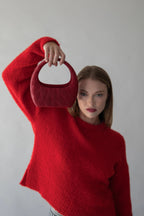 MARION 3D PRINT CABLE HANDBAG - Plush Fashion Hub