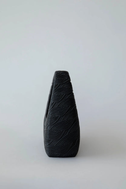 MARION 3D PRINT CABLE HANDBAG - Plush Fashion Hub