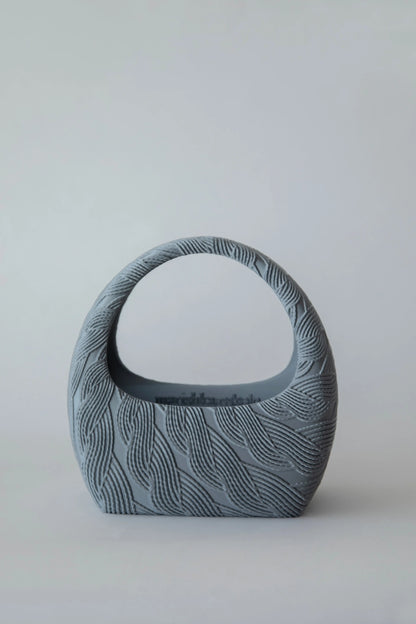 MARION 3D PRINT CABLE HANDBAG - Plush Fashion Hub