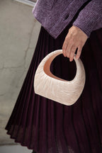 MARION 3D PRINT CABLE HANDBAG - Plush Fashion Hub