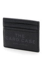 Marc Jacobs Women Black Card-Holder With Embossed Logo In Leather Woman - Plush Fashion Hub