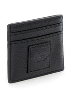 Marc Jacobs Women Black Card-Holder With Embossed Logo In Leather Woman - Plush Fashion Hub