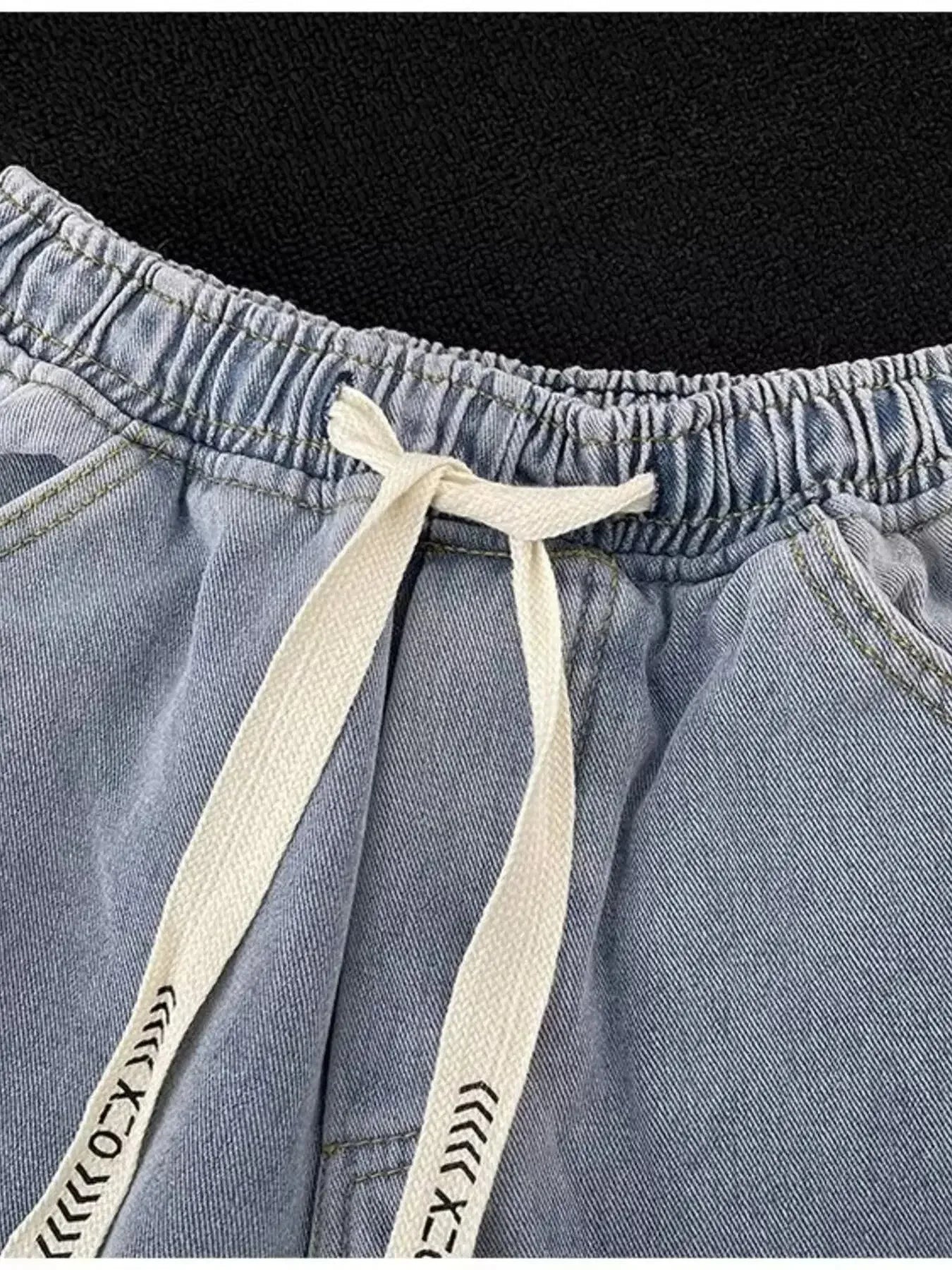 Men's Full Size Wide Leg Wash Jeans Plus Size - Plush Fashion Hub