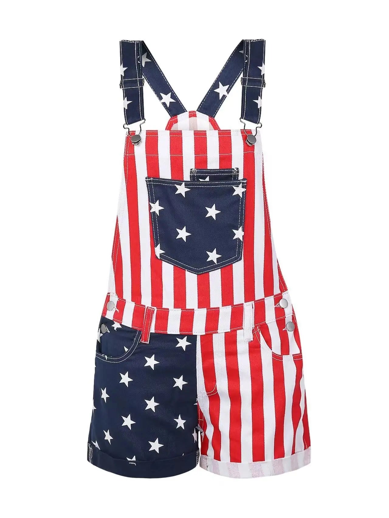 ‘Merica Overalls Pretty Little Patriot