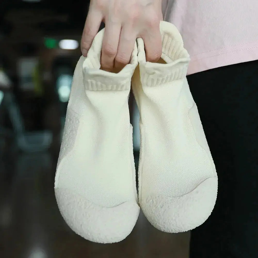 Plush Fashion Hub lightweight, breathable athletic sneakers with non-slip soles, ideal for yoga and fitness activities.