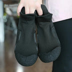 Lightweight Plush Fashion Hub non-slip yoga and fitness sneakers with breathable upper and wear-resistant sole for active workouts.