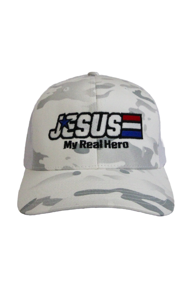 Jesus My Real Hero Hat -clearance Pretty Little Patriot