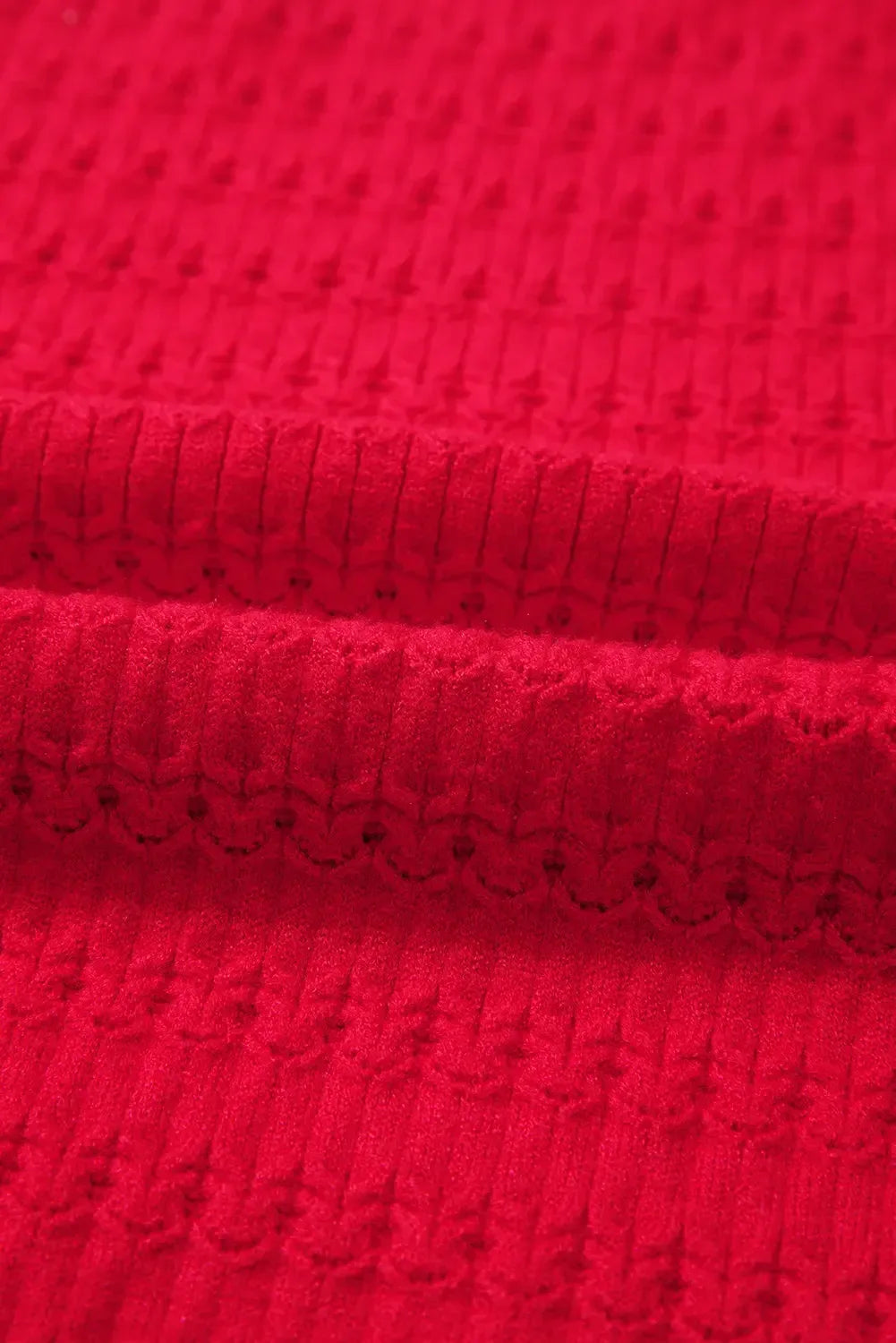 Nellie Knit Ribbed Cuffs Sweater - Plush Fashion Hub