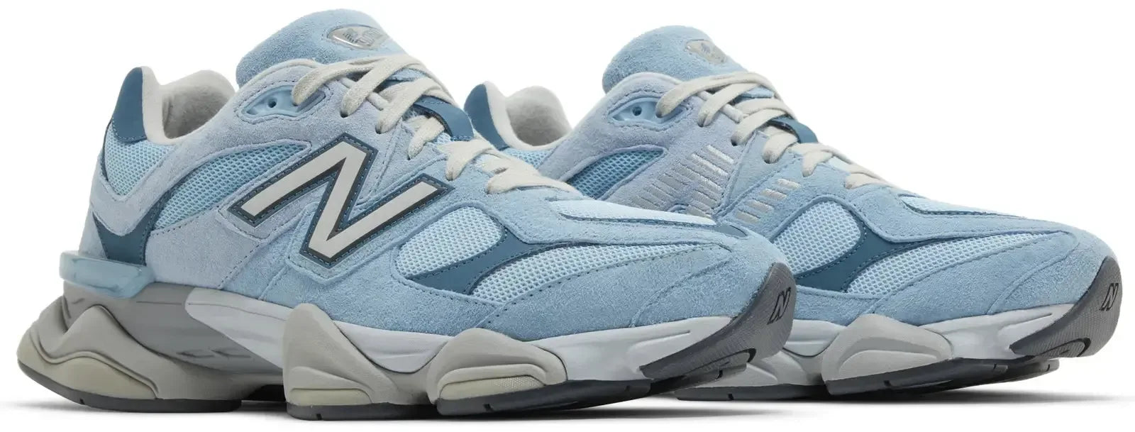 New Balance 9060 Chrome Blue - Plush Fashion Hub
