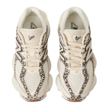New Balance 9060 Leopard Print Beige - Plush Fashion Hub
