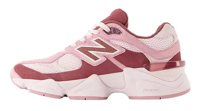 New Balance 9060 Pink Granite Washed Burgundy (GS) - Plush Fashion Hub