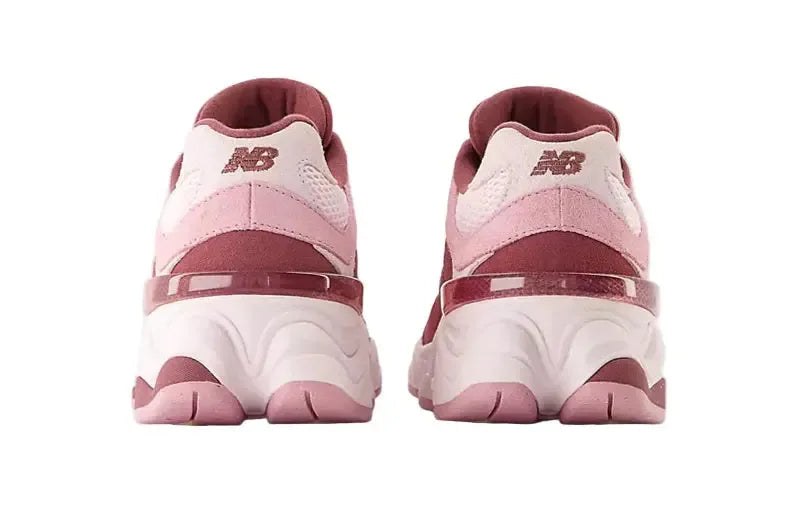 New Balance 9060 Pink Granite Washed Burgundy (GS) - Plush Fashion Hub