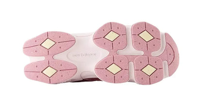 New Balance 9060 Pink Granite Washed Burgundy (GS) - Plush Fashion Hub