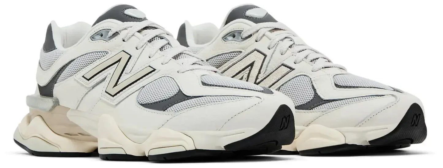 New Balance 9060 Sea Salt Castlerock - Plush Fashion Hub