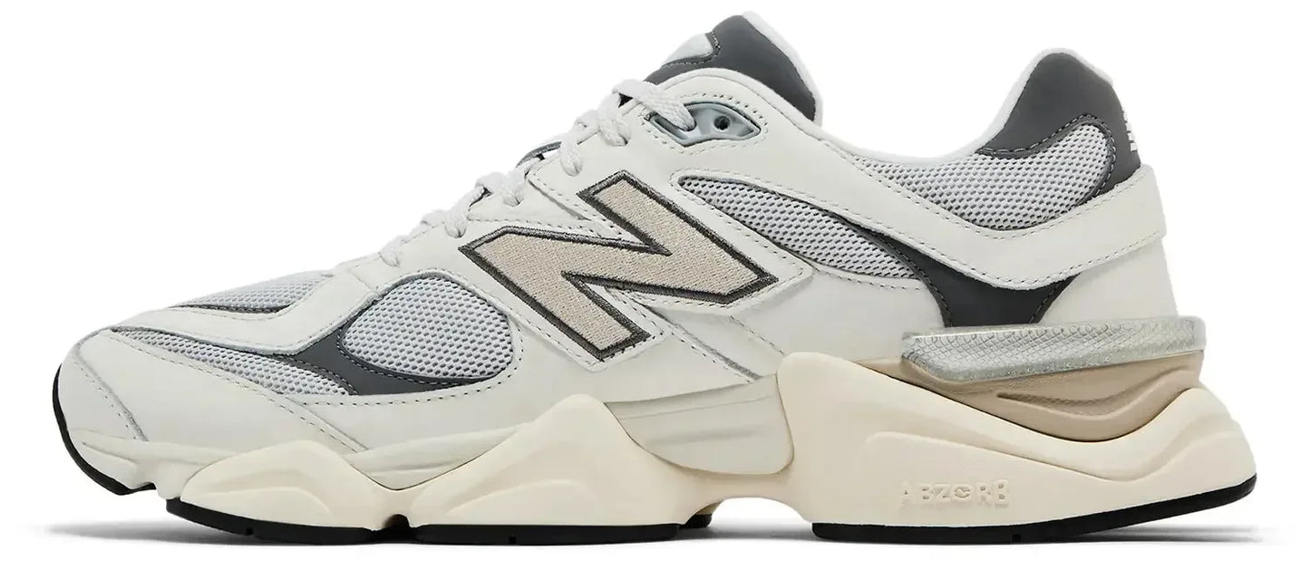 New Balance 9060 Sea Salt Castlerock - Plush Fashion Hub
