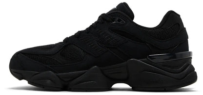 New Balance 9060 Triple Black (GS) - Plush Fashion Hub