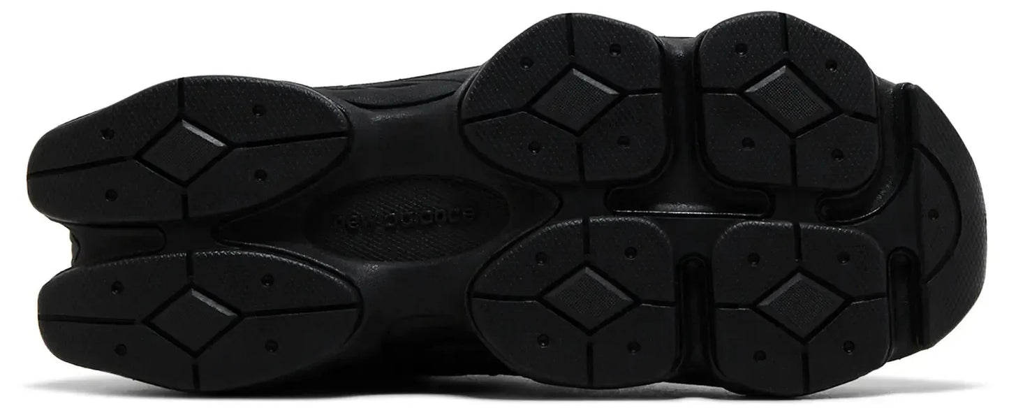 New Balance 9060 Triple Black (GS) - Plush Fashion Hub
