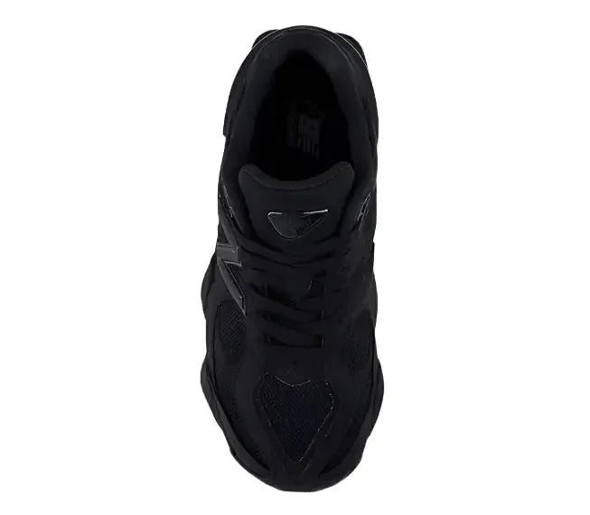 New Balance 9060 Triple Black (GS) - Plush Fashion Hub