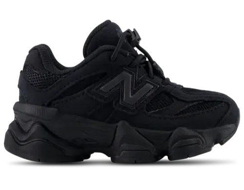 New Balance 9060 Triple Black (Toddler) - Plush Fashion Hub