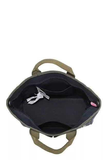 Nicole Lee USA Canvas Tote Bag - Plush Fashion Hub