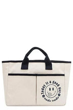 Nicole Lee USA Canvas Tote Bag - Plush Fashion Hub