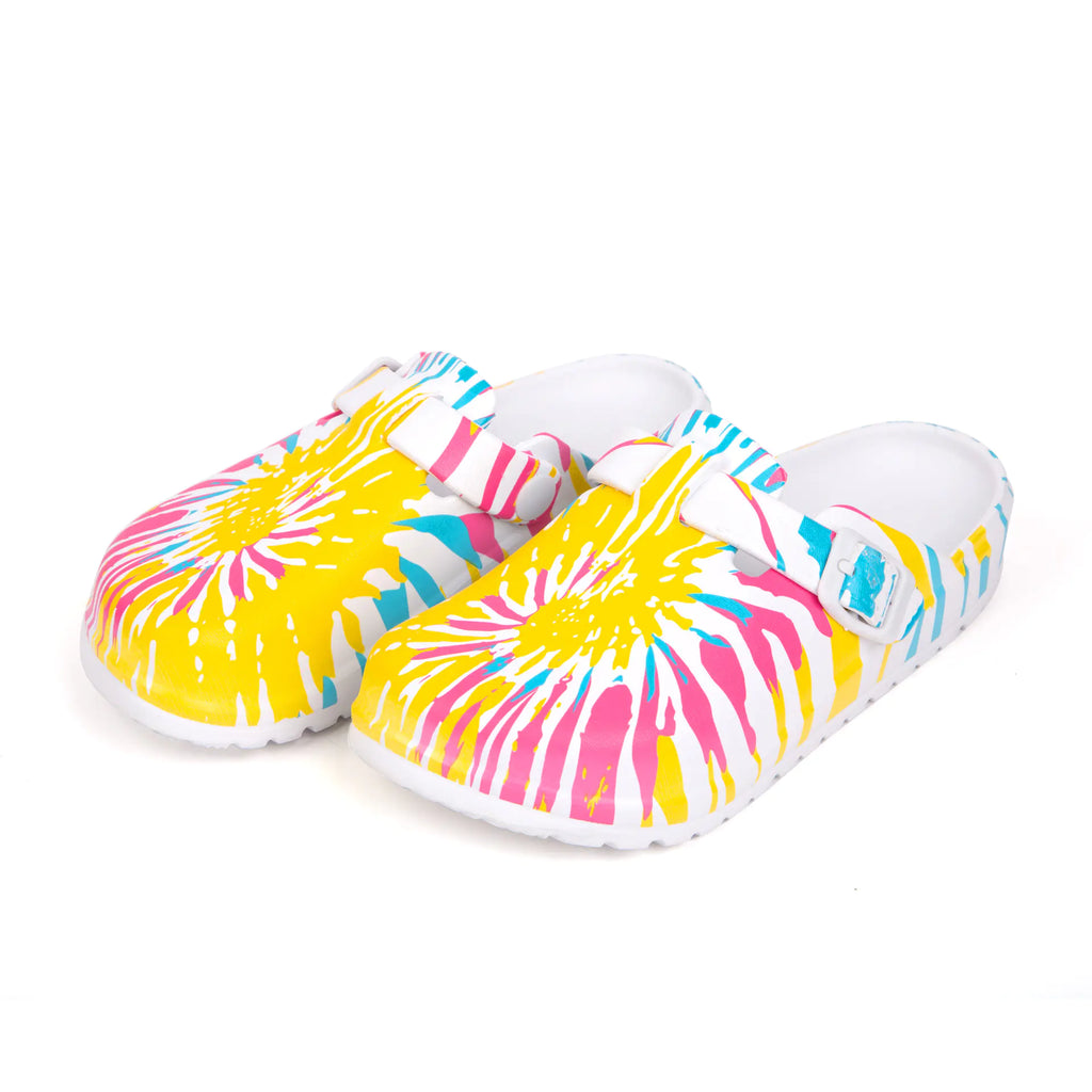 Cute cartoon nurse theme women sandals with comfortable straps, featuring playful nurse character designs.