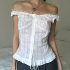 Women’s summer sleeveless cold shoulder cardigan shirt by Plush Fashion Hub, featuring a sexy, lightweight design for warm weather.