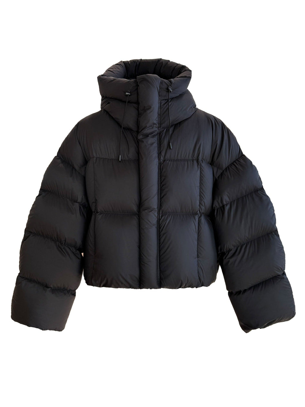 Ultra-Fluffy Hooded Puffer Down Jacket - Premium Warmth