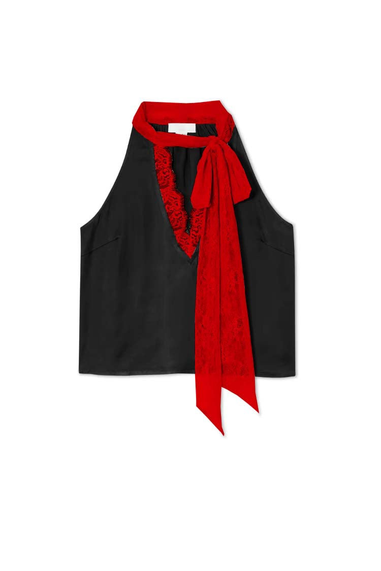 Women’s satin stitching sleeveless skirt set with a casual loose fit, perfect for spring and summer, by Wanita Store.