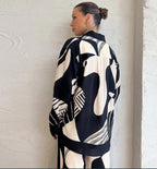 Casual women's clothing set with positioning printing, featuring comfortable fabric and stylish design from Wanita Store.