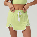Bella Mia summer quick dry casual sports skirt, cool mini golf and tennis skirt for running and fitness activities
