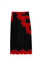 Women’s satin stitch sleeveless casual skirt set with loose fit, perfect for spring and summer, featuring stylish rings.