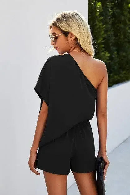 Olive Green Captiva Romper -clearance - Plush Fashion Hub